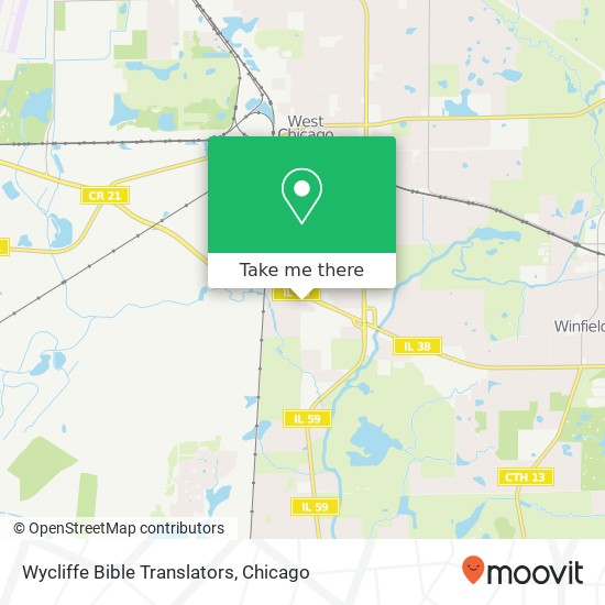 Mapa de Wycliffe Bible Translators