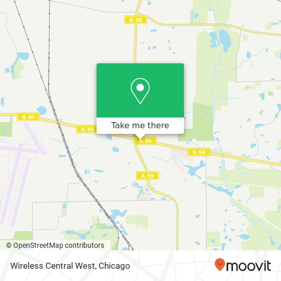 Wireless Central West map