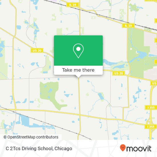 Mapa de C 2Tcs Driving School