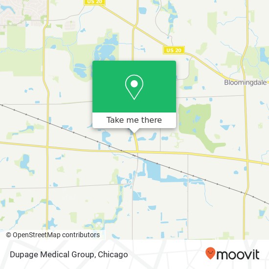 Dupage Medical Group map