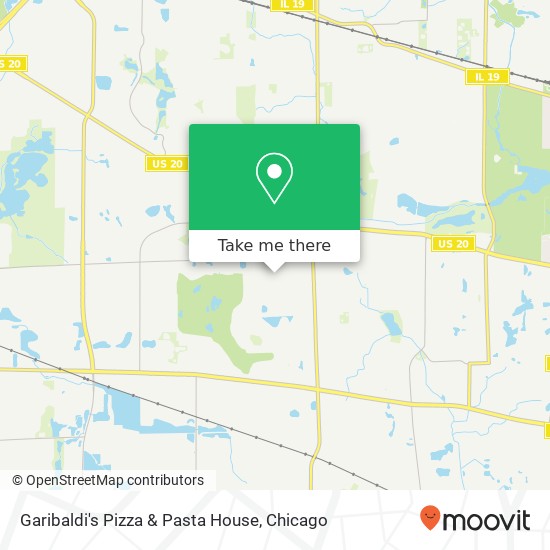 Mapa de Garibaldi's Pizza & Pasta House