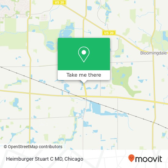 Heimburger Stuart C MD map