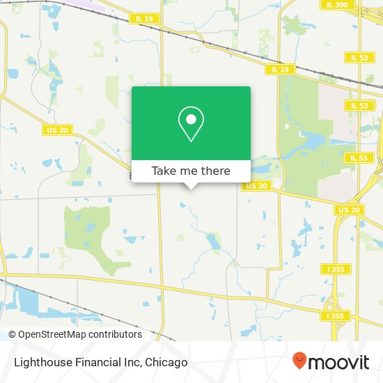 Lighthouse Financial Inc map