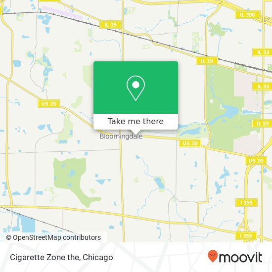 Mapa de Cigarette Zone the