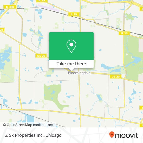 Z Sk Properties Inc. map