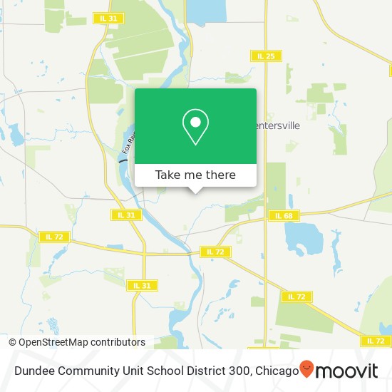 Dundee Community Unit School District 300 map