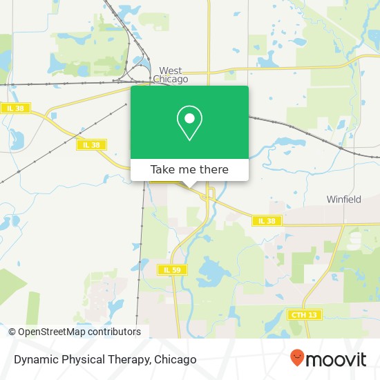 Mapa de Dynamic Physical Therapy