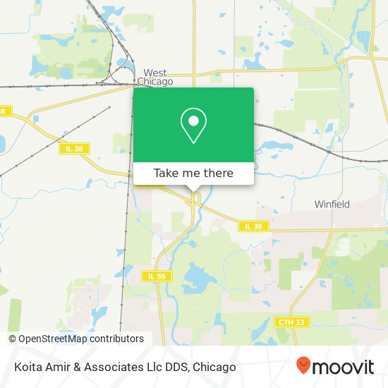 Koita Amir & Associates Llc DDS map