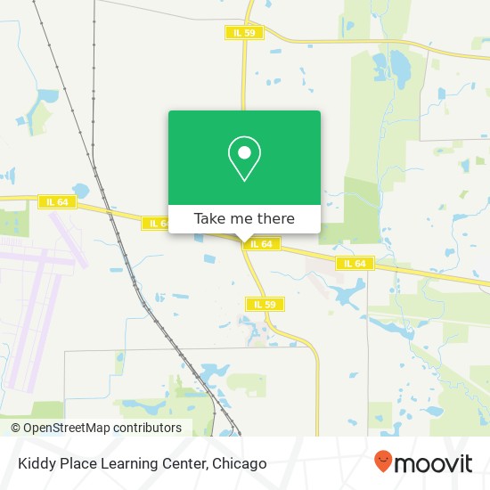Kiddy Place Learning Center map