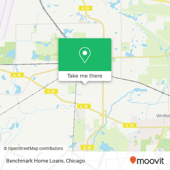 Benchmark Home Loans map