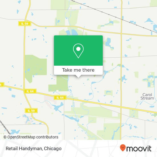 Mapa de Retail Handyman