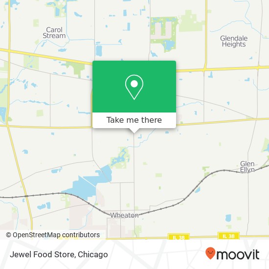 Jewel Food Store map