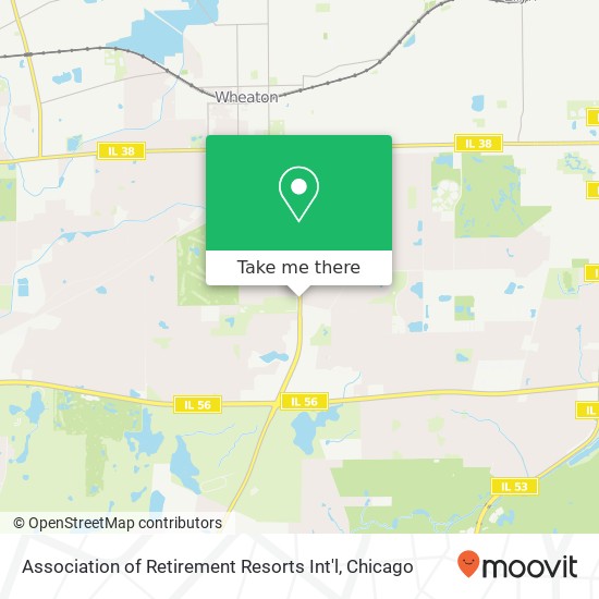 Association of Retirement Resorts Int'l map