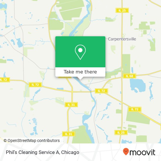 Phil's Cleaning Service A map