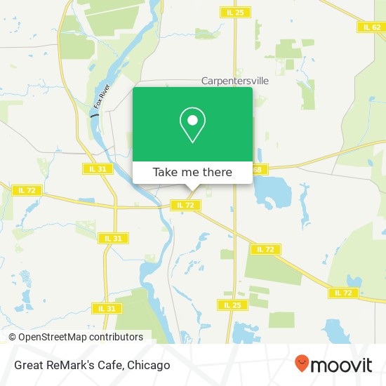 Mapa de Great ReMark's Cafe