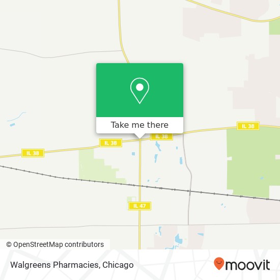 Walgreens Pharmacies map