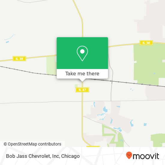 Mapa de Bob Jass Chevrolet, Inc