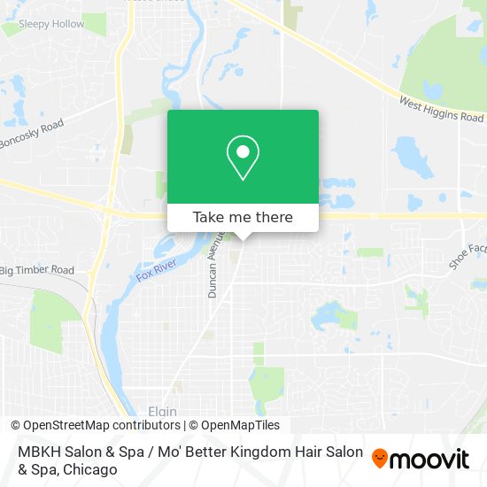 MBKH Salon & Spa / Mo' Better Kingdom Hair Salon & Spa map