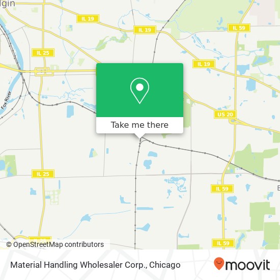 Material Handling Wholesaler Corp. map