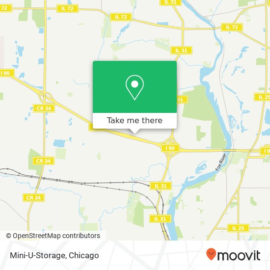 Mapa de Mini-U-Storage