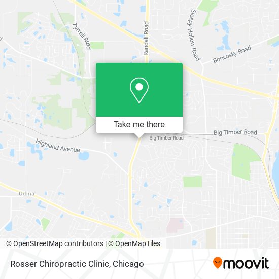 Mapa de Rosser Chiropractic Clinic