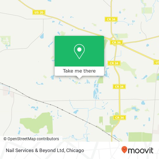 Nail Services & Beyond Ltd map