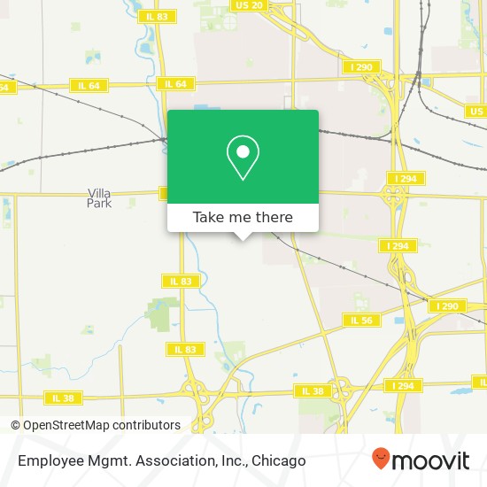 Employee Mgmt. Association, Inc. map