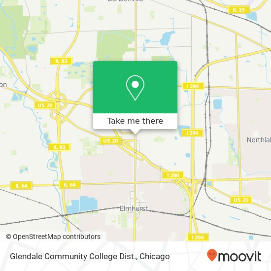Mapa de Glendale Community College Dist.