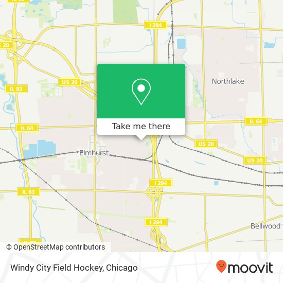 Mapa de Windy City Field Hockey