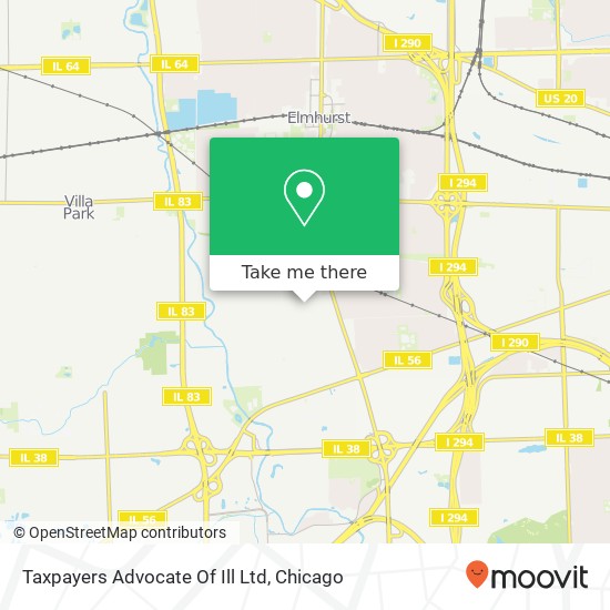 Mapa de Taxpayers Advocate Of Ill Ltd