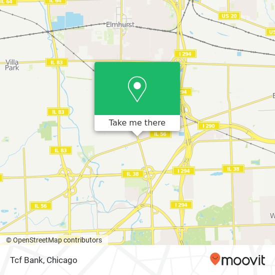 Tcf Bank map