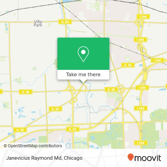 Mapa de Janevicius Raymond Md