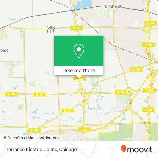 Terrance Electric Co Inc map