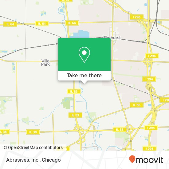 Abrasives, Inc. map