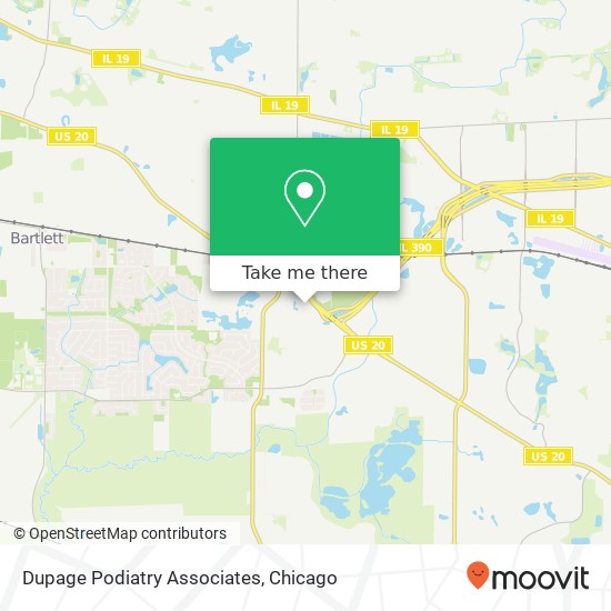 Mapa de Dupage Podiatry Associates