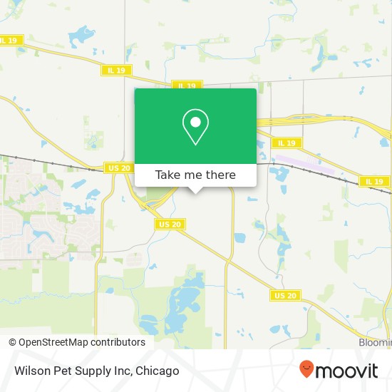 Wilson Pet Supply Inc map