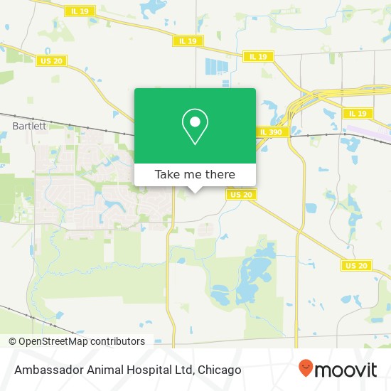 Mapa de Ambassador Animal Hospital Ltd