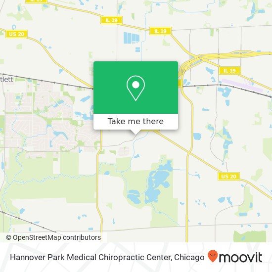 Hannover Park Medical Chiropractic Center map