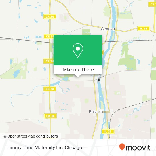 Tummy Time Maternity Inc map