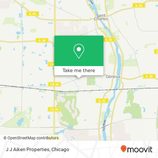 J J Aiken Properties map