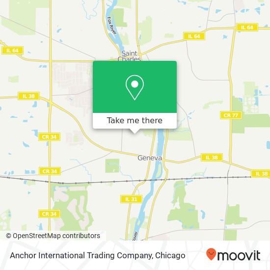 Mapa de Anchor International Trading Company