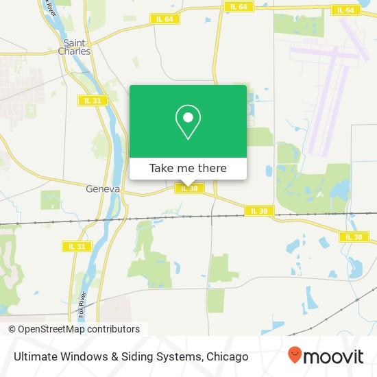 Mapa de Ultimate Windows & Siding Systems