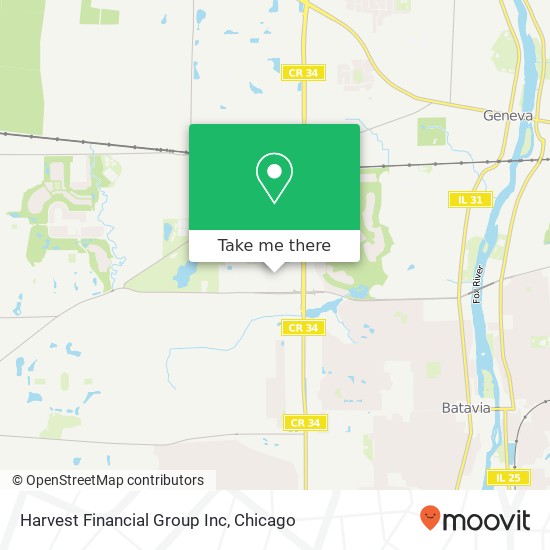 Mapa de Harvest Financial Group Inc