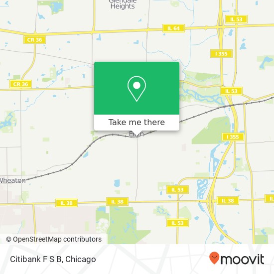 Citibank F S B map