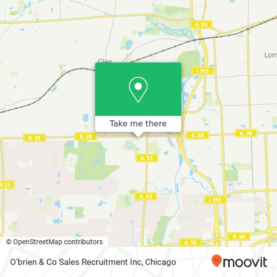 O'brien & Co Sales Recruitment Inc map