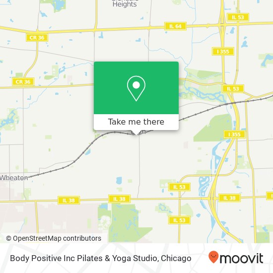 Body Positive Inc Pilates & Yoga Studio map