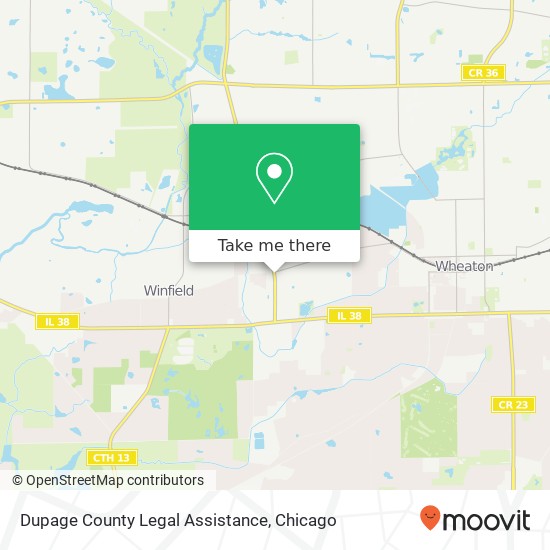 Mapa de Dupage County Legal Assistance