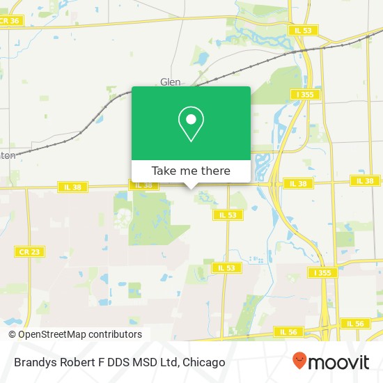 Mapa de Brandys Robert F DDS MSD Ltd