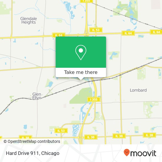 Hard Drive 911 map