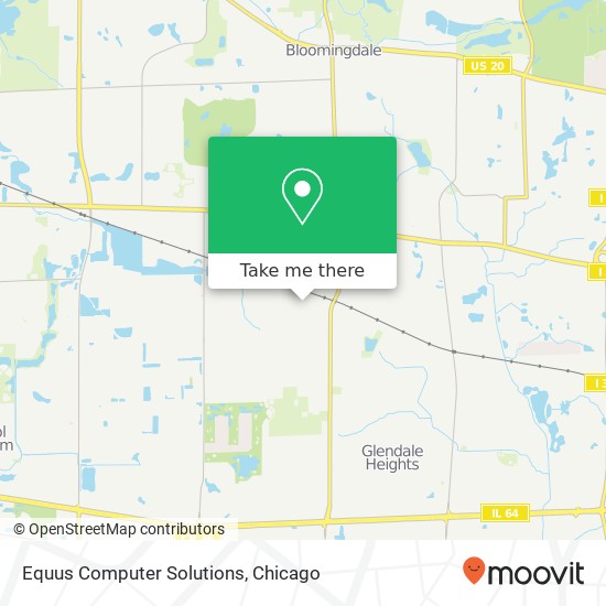 Equus Computer Solutions map